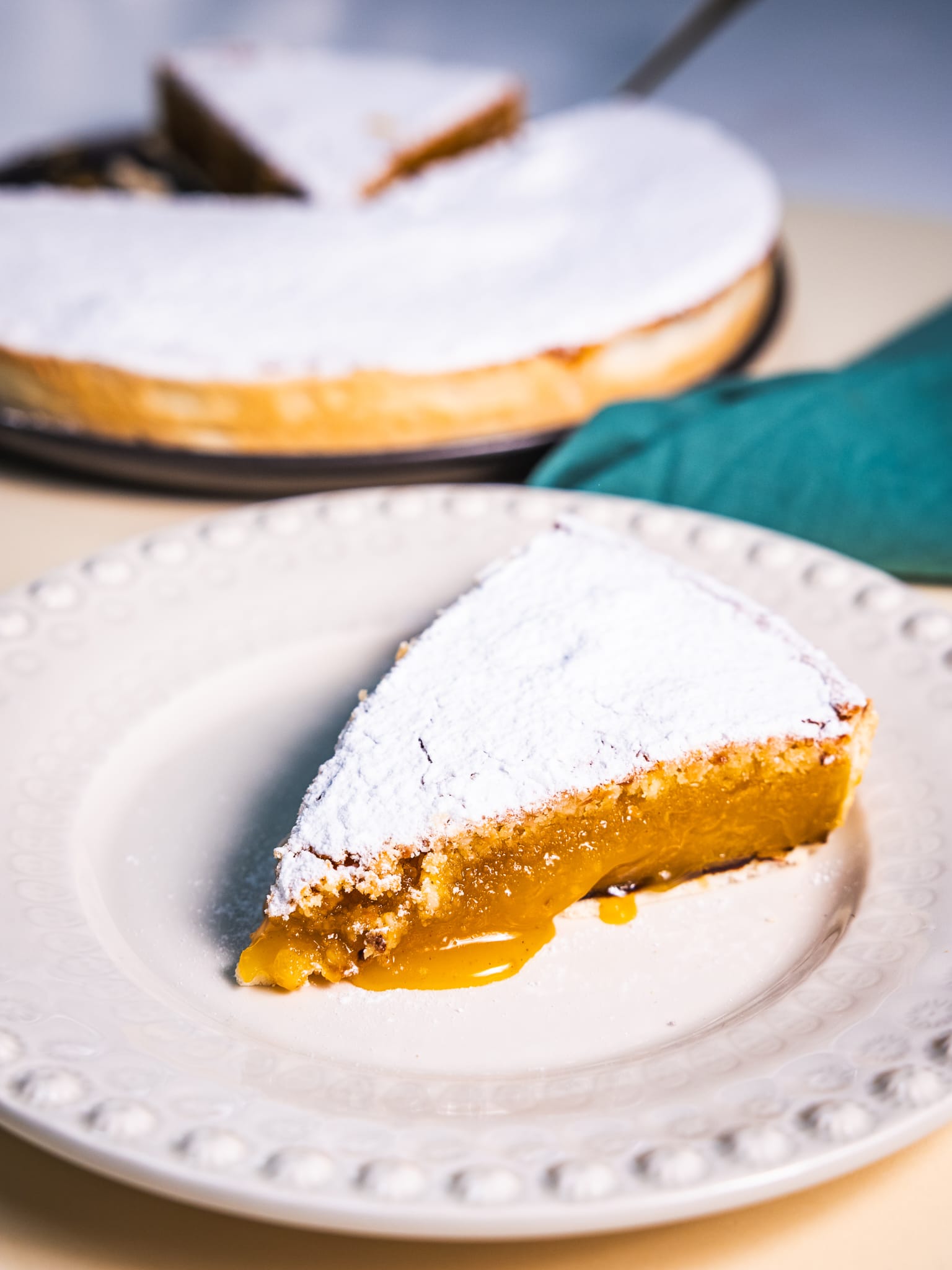 Tarte de Amêndoa Cremosa